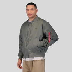 Бомбер Alpha Industries Logo L-2B Hunter Relaxed Field Grey (Полевой Серый)