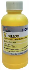 Текстильные чернила DCTEC Y718 yellow (желтые) 200 мл (813100-Y-200)