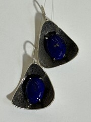 Калабрия (серьги из серебра)