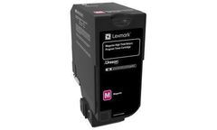 Тонер-картридж для принтеров Lexmark CX725 пурпурный (magenta). Ресурс 16000 стр (84C5HM0)