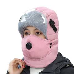 шапка с визором