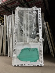 Пластиковая дверь 204(в) х 96(ш) лев сэнд РЕХАУ новая