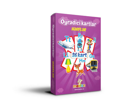 Öyrədici kartlar (hərflər)