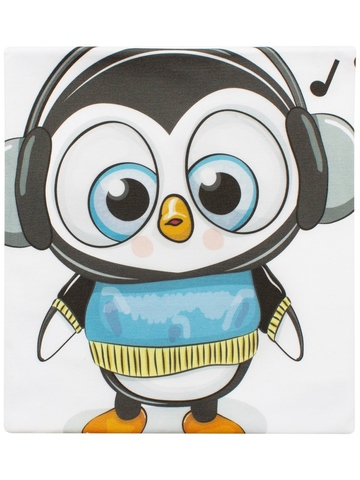 Плед для мальчика "Пингвиненок"