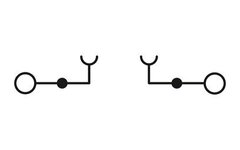 PT 6-T P/P HV GY/BK-Клемма с размыкателем