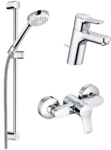 Смесители с душевым гарнитуром Kludi Pure&Easy 378450565