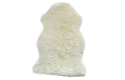 Шкура овечья одинарная XL Garda Decor белая