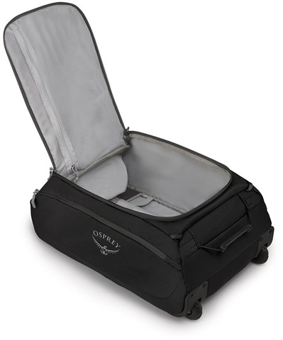 Картинка сумка на колесах Osprey Daylite Carry-On Whld Duffel 40 Black - 4