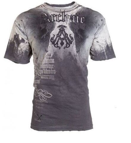 Футболка NIGHTWATCHER Charcoal Archaic от Affliction