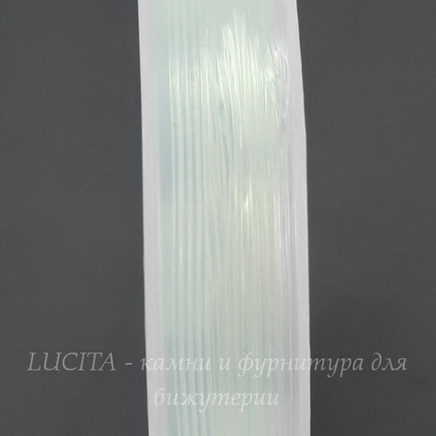 Леска - стрейч прозрачная для браслетов, 0,8 мм, 5 м