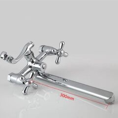 Смеситель для ванны, Frap, с кран-буксой, хром, F2225