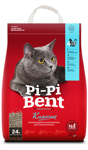 Pi Pi Bent Классик Наполнитель крафт-пакет (10 кг)