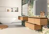 Cezares 50165 Раковина из искусственного мрамора, левосторонняя 50165, 102х46