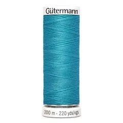 Нить Sew-All 200 м, Gutermann, 332 насыщенный бирюзовый
