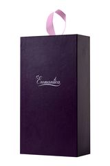 Фиолетовый вибромассажер Eromantica Uma - 20 см. - 