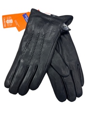 Перчатки. Мужские. Материал верха: Кожа оленя. Подклад: Плюш-Флис.5 шт в упаковке.