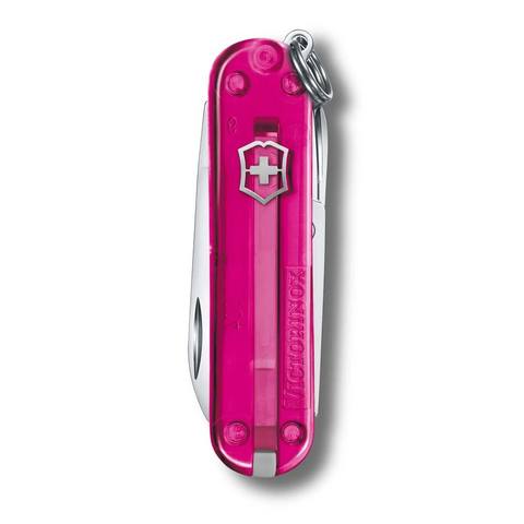 Нож-брелок Victorinox Classic SD Transparent Colors, Cupcake Dream (0.6223.T5G)