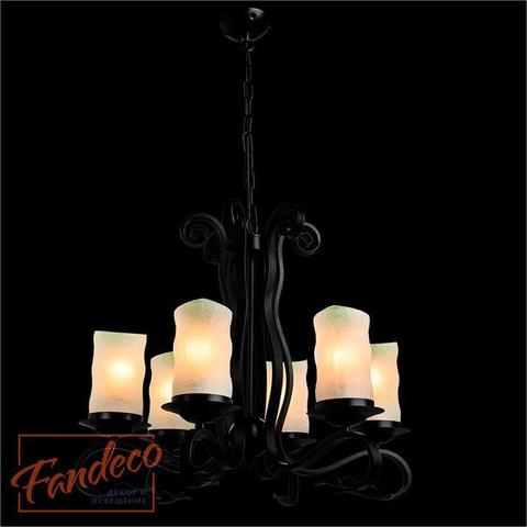 Люстра Arte Lamp Scroll A7915LM-6BK