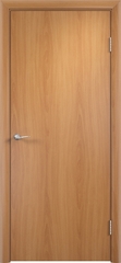 Межкомнатная дверь Дверное полотно гладкое ДПГ / Цвет Миланский орех / Двери Верда