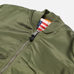 Бомбер Alpha Industries MA-1 Blood Chit Sage Green (Зеленый)