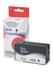 Струйный картридж Sakura 3JA30AE (№963XL Black) для HP OfficeJet Pro 9010, 9010e, 9012, 9012e, 9014, 9014e, 9015, 9015e, 9016, 9019, 9019e, 9020, 9022, 9022e, 9025, 9025e AIO, пигментный тип чернил, черный, 58 мл., 2000 к.