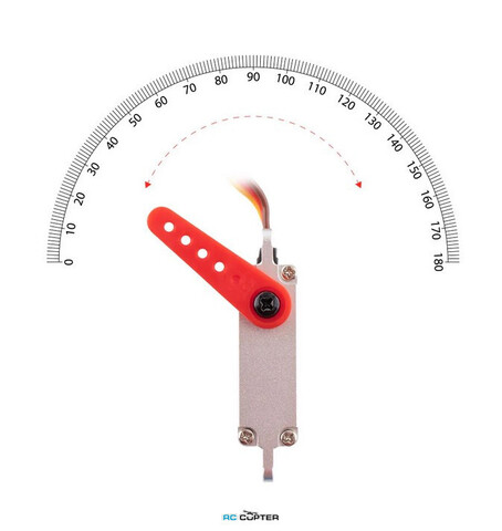 Сервопривод KST X10 mini (7.5 кг/см, 0.10 сек/60°, 23г)