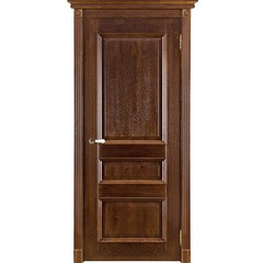 Купить Межкомнатная дверь массив дуба Афродита багет античный орех