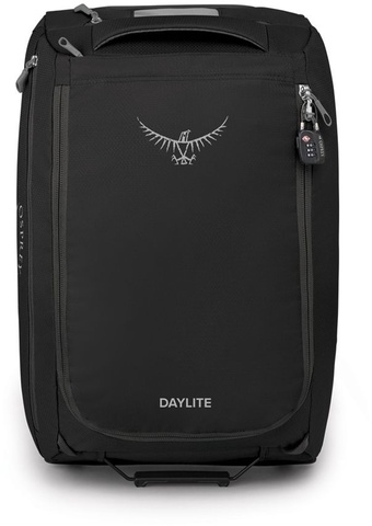 Картинка сумка на колесах Osprey Daylite Carry-On Whld Duffel 40 Black - 6