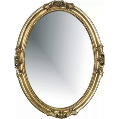 Зеркало овальное, антик ПУ Boheme 511 фото