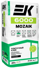 Клей ЕК 6000 MOZAIK Белый (20кг) //