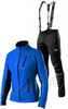 Утеплённый лыжный костюм 905 Victory Code Dynamic wo's blue с лямками женский