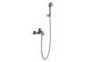 Aquatek AQ1349BGM AQ1349BGM ЕВРОПА смеситель для ванны с душевым набором, шлиф. черный хром