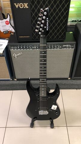 ROCKDALE Akira HH Black электрогитара, цвет черный