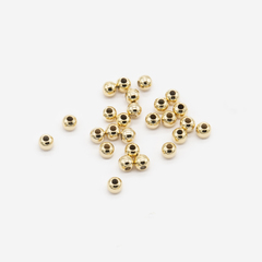 Бусина-разделитель, 1,8мм, позолота