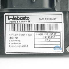 ЭБУ Webasto Air Top EVO 40 12V дизель 9029417 / 1319005 5