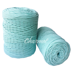 Mint cotton cord 3 mm