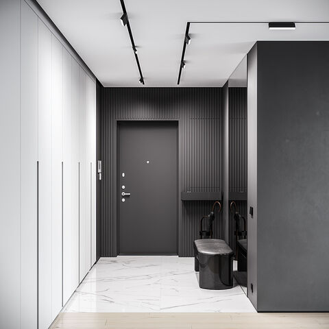 Магнитный трековый светильник Elektrostandard Slim Magnetic 85085/01 черный