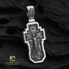 Крест православный.  Распятие. Николай Чудотворец