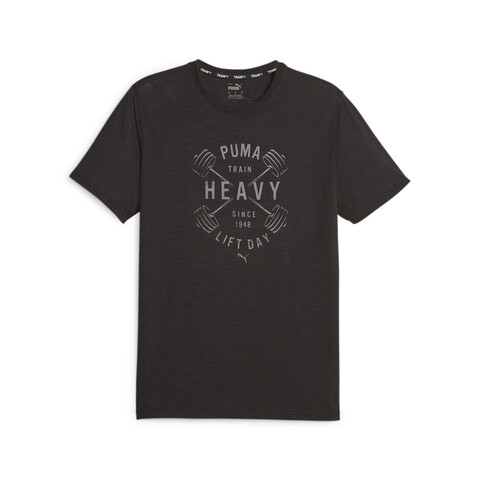 Футболка Puma MEN S GRAPHIC TEE EMBLEM PUMA Black-Q3 G