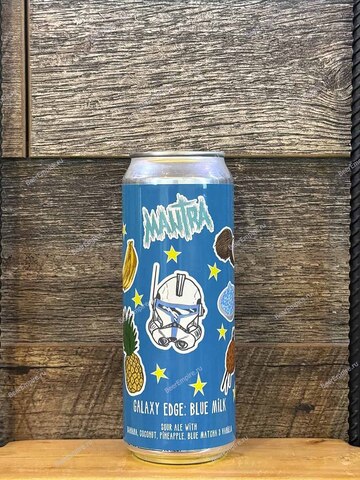 Mantra (Blue beer) Смузи синее молоко Galaxy Edge: Blue Milk 0,45 л. ж/б