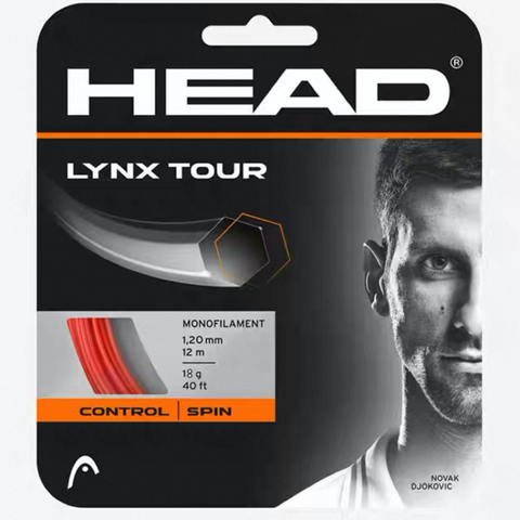 Струны теннисные Head LYNX TOUR ORANGE (1.2мм / 12м)