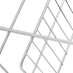 67-0-658 Полка для ванной прямая 3 яруса гальваника цинк,цвет хром (РемоКолор)