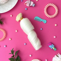 Волосы для кукол, трессы кудри-локоны 15 см*1 метр.