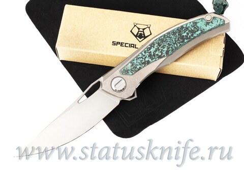 Нож Широгоров Квантум TKM S90V MRBS Teal Magnetic