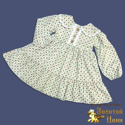 Платье хлопок детское (2-7) 250928-D7063