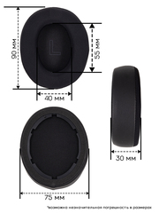 Амбушюры для наушников Anker Soundcore Life 2 NEO, Q10 (С эффектом охлаждения)