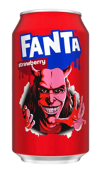 Газированный напиток Fanta Black Phone 2 со вкусом клубники