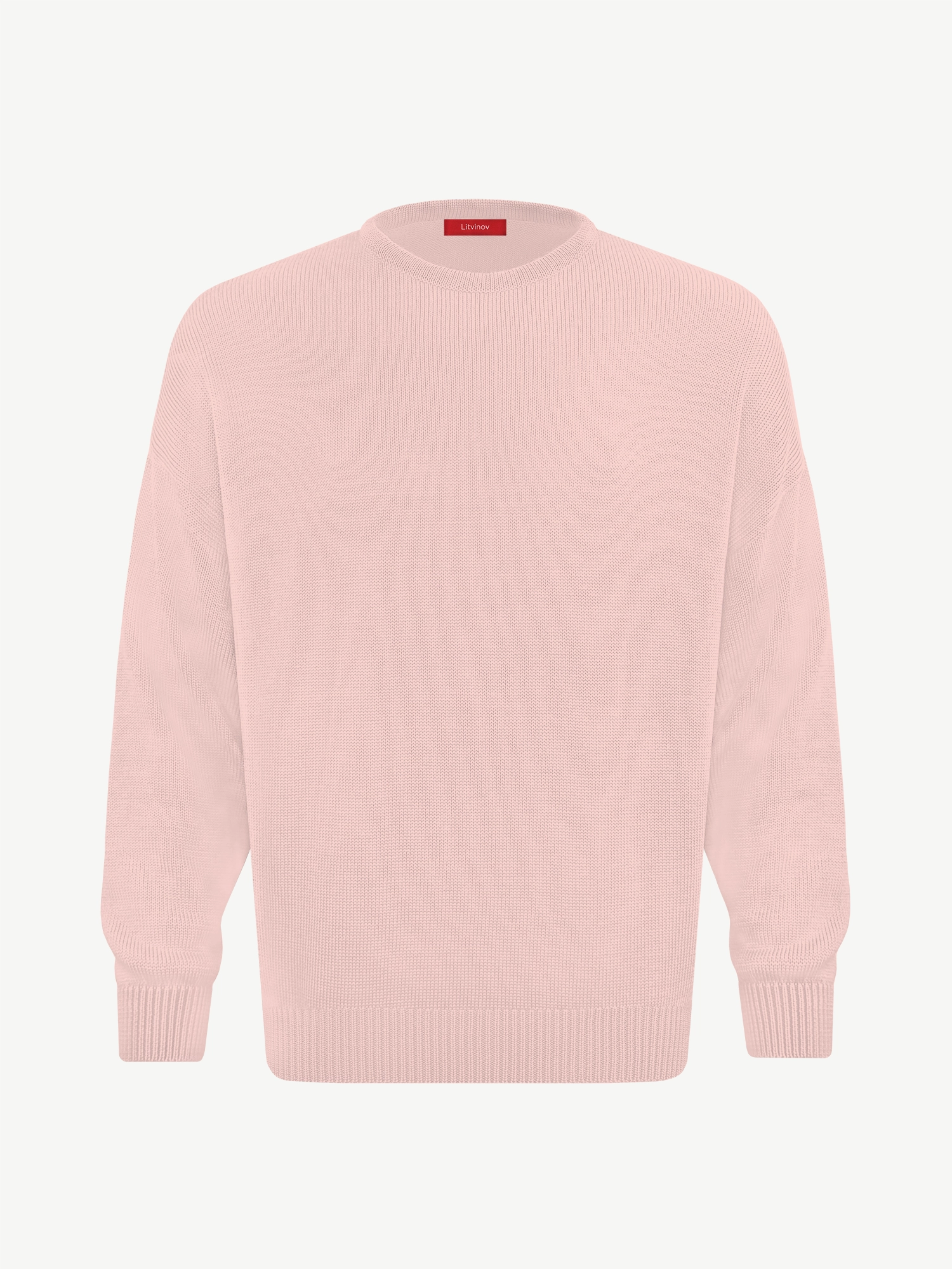 Джемпер оверсайз из мягкой шерсти