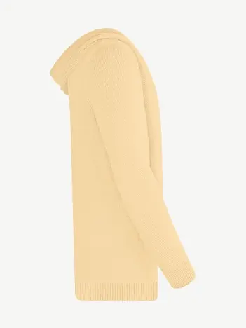 Кардиган с капюшоном из шелка