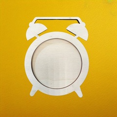 будильник 12*15см , фанера